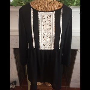 Boho Style Monteau Sheer Top